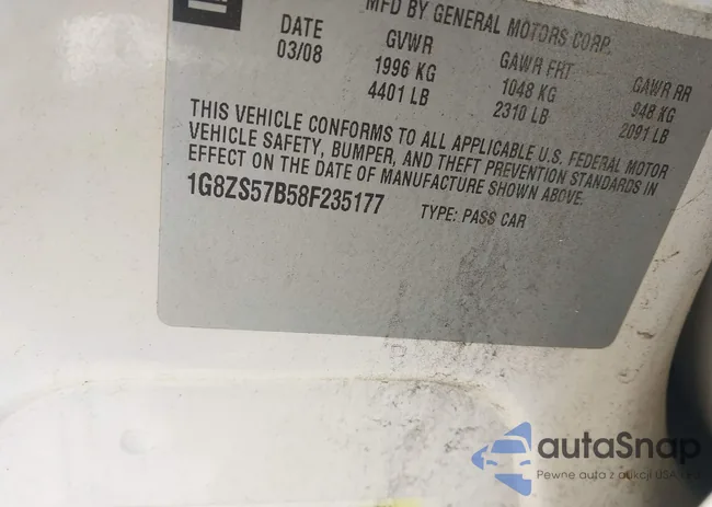 1G8ZS57B58F235177: 44251661