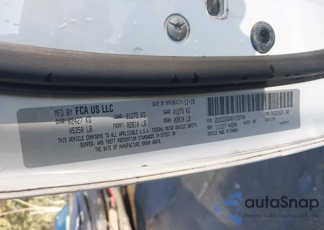 2C3CDZGGXKH759704: 44251027