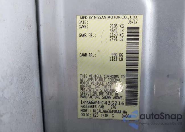 1N4AA6AP4HC435216: 44252243