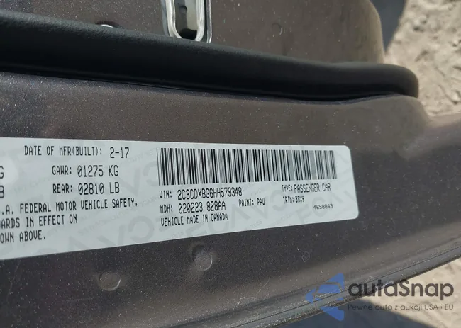 2C3CDXBG6HH579348: 44252289