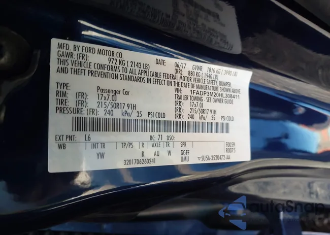 1FADP3M20HL308411: 44252368