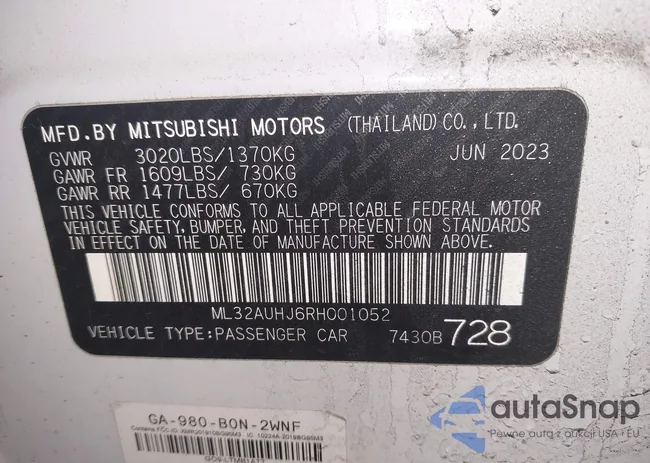 ML32AUHJ6RH001052: 44252520