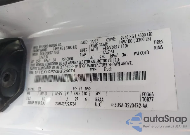 1FTEX1CP7GKF26074: 44252575