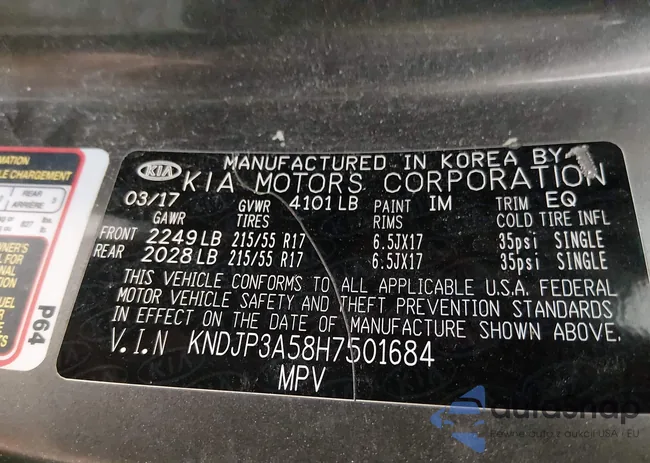 KNDJP3A58H7501684: 44252670