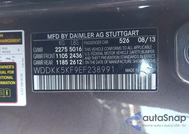 WDDKK5KF9EF238991: 44252786