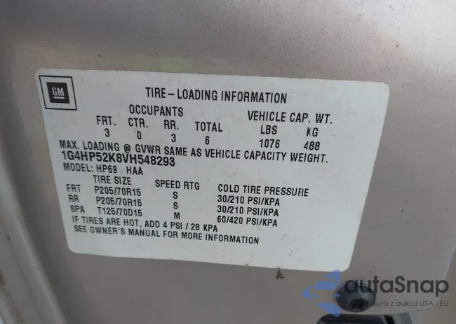 1G4HP52K8VH548293: 44251907