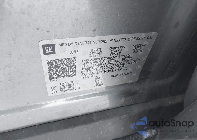 3GKALMEV8KL142517: 44251913