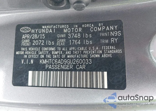 KMHTC6AD9GU260033: 44252221