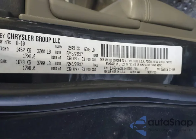 1J4RS4GG3BC541194: 44253321