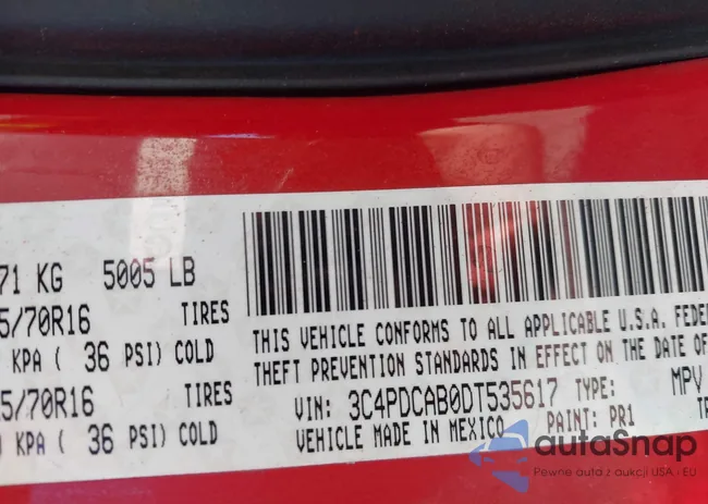 3C4PDCAB0DT535617: 44253569