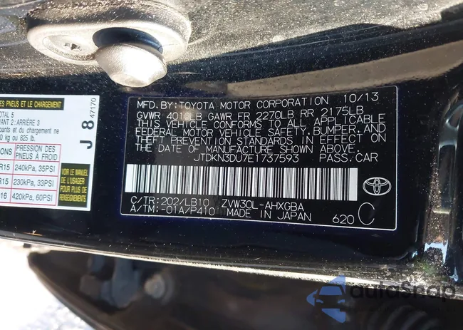 JTDKN3DU7E1737593: 44253580