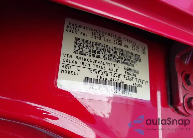 3N1BC13E48L395976: 44253030