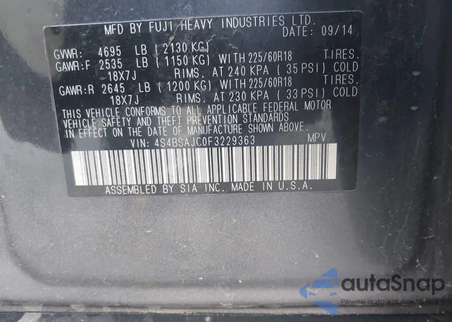 4S4BSAJC0F3229363: 44253031