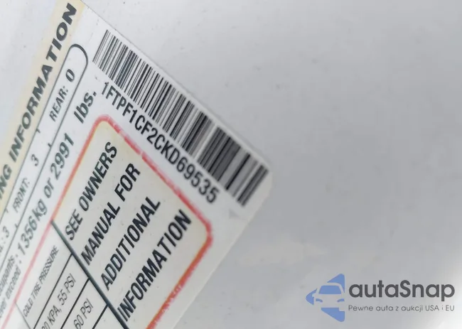 1FTPF1CF2CKD69535: 44253104