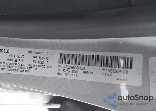 1C3CCCBB8FN749679: 44253208