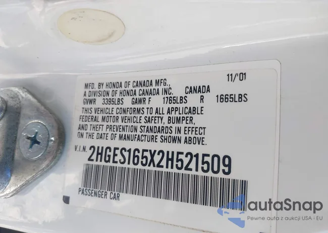 2HGES165X2H521509: 44254268