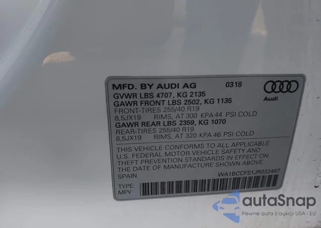 WA1BCCFS1JR032487: 44254401