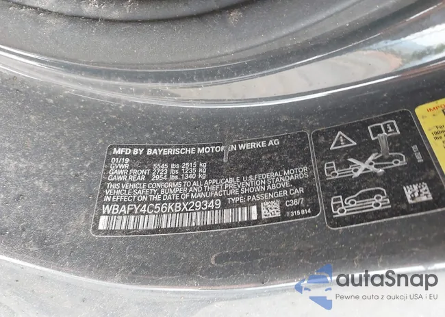 WBAFY4C56KBX29349: 44254501