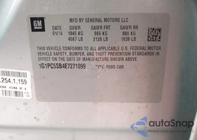 1G1PC5SB4E7271099: 44254554