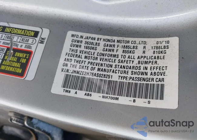 JHMZE2H76AS028251: 44254643