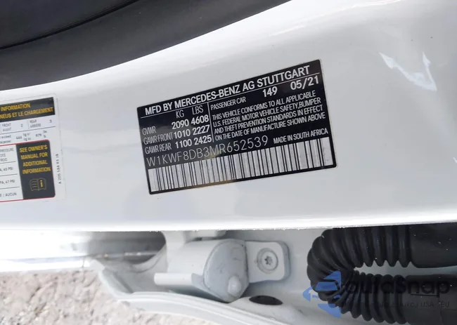 W1KWF8DB3MR652539: 44254645