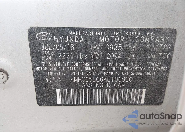 KMHC65LC6KU106930: 44254679