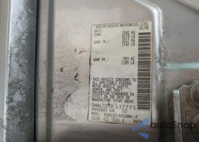 1N4AL21E39C137775: 44253893