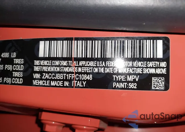 ZACCJBBT1FPC10848: 44253918