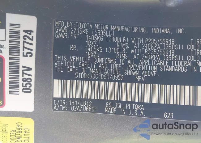 5TDDK3DC1DS070952: 44253952