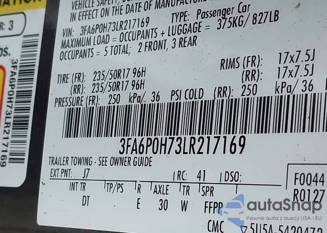 3FA6P0H73LR217169: 44253994