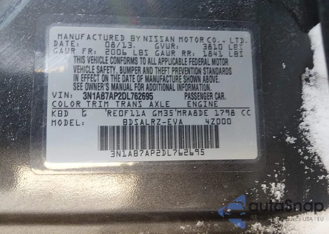 3N1AB7AP2DL762695: 44254058