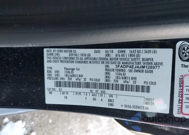 3FADP4EJ4JM128977: 44254108