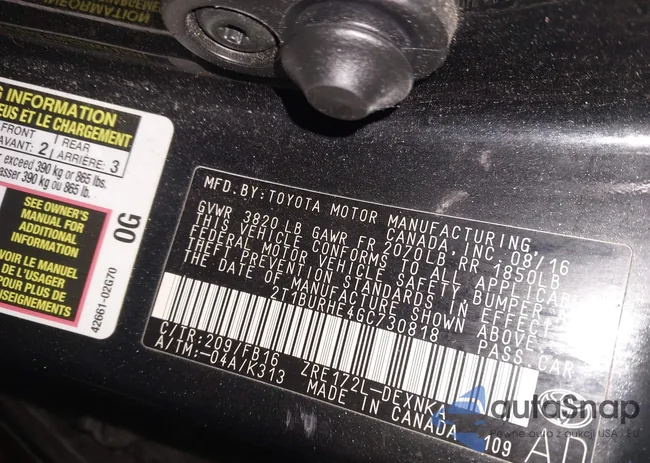 2T1BURHE4GC730818: 44254194