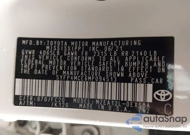 5YFP4MCE6MP094513: 44255448