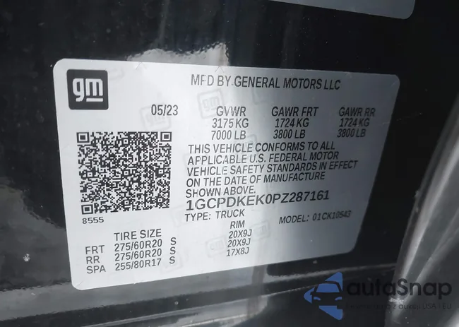 1GCPDKEK0PZ287161: 44255484