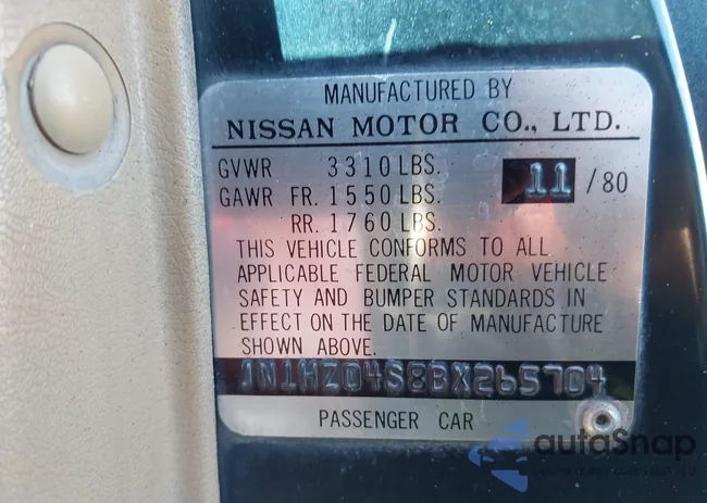 JN1HZ04S8BX265704: 44255499