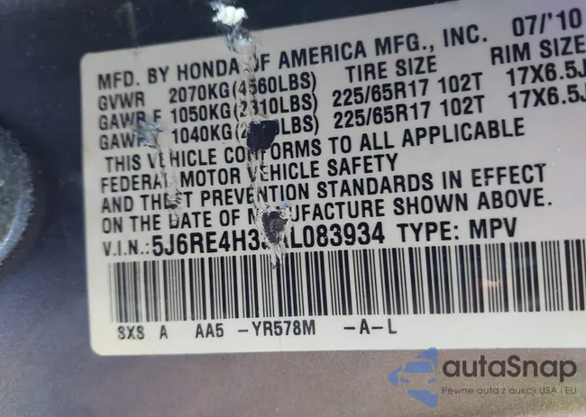 5J6RE4H33AL083934: 44255536