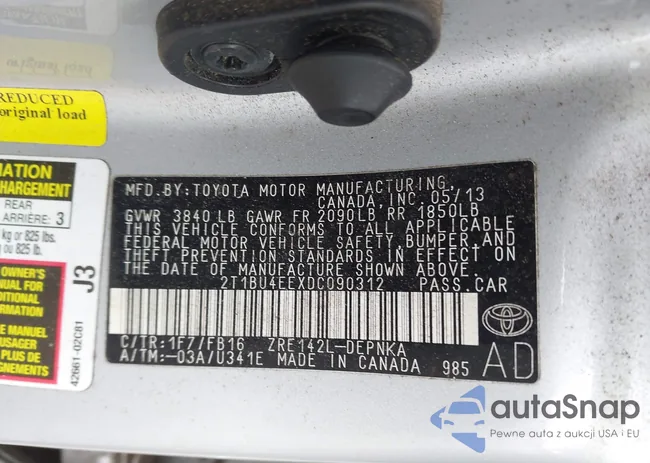 2T1BU4EEXDC090312: 44255553