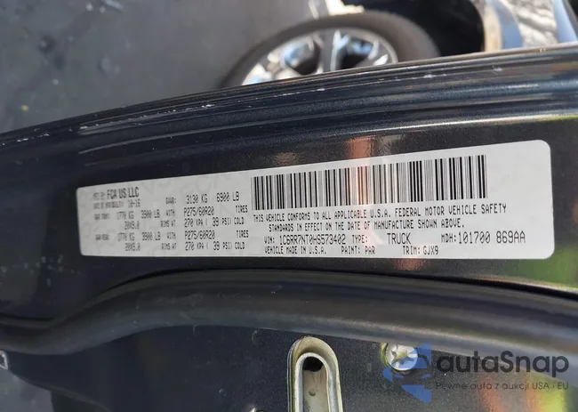 1C6RR7NT0HS573402: 44255667