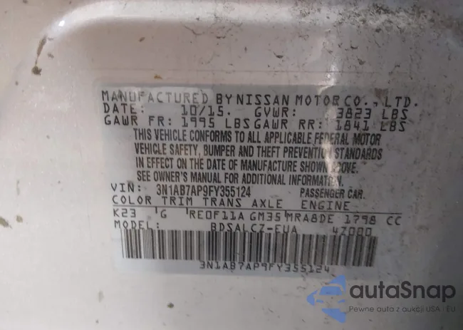 3N1AB7AP9FY355124: 44255697