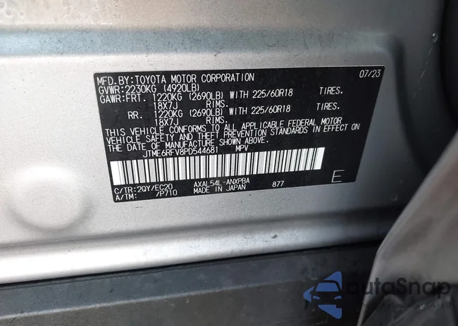 JTME6RFV8PD544681: 44255727