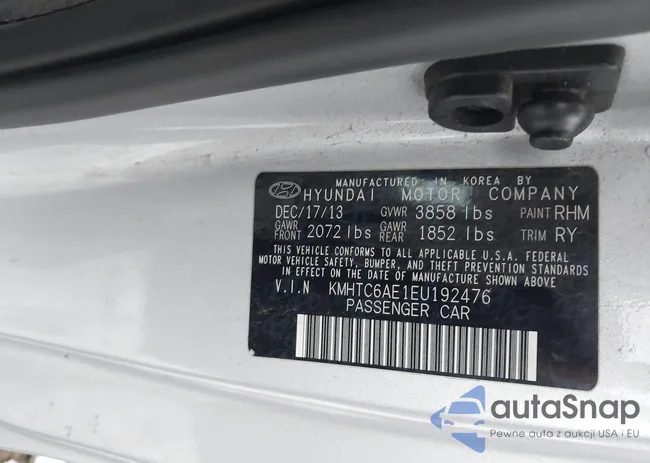 KMHTC6AE1EU192476: 44255754