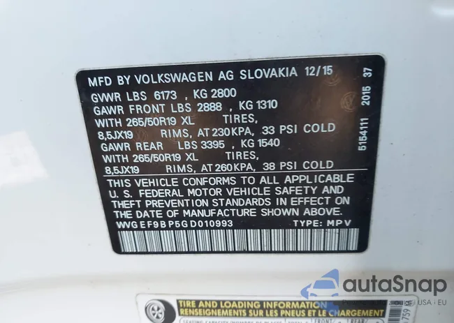 WVGEF9BP5GD010993: 44254846