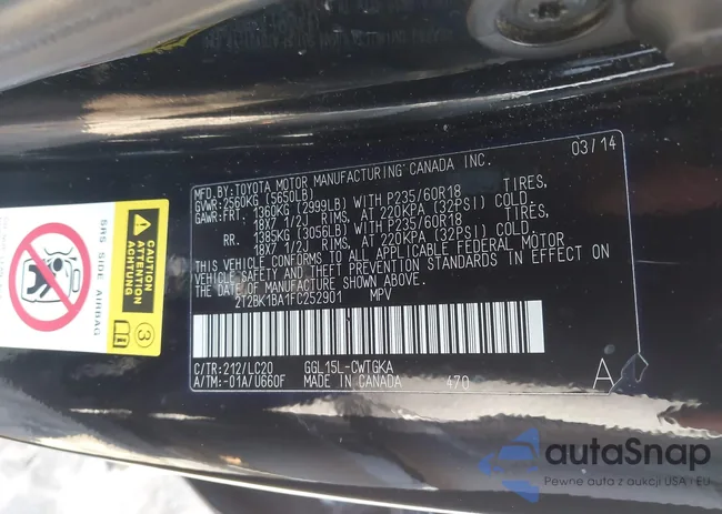 2T2BK1BA1FC252901: 44254953