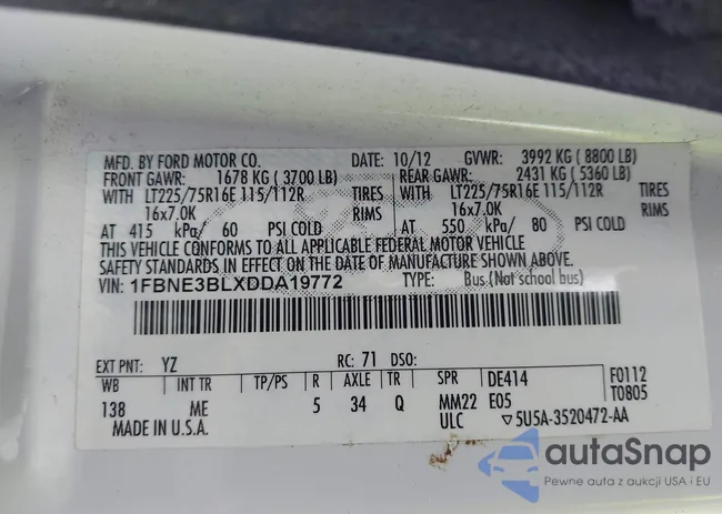 1FBNE3BLXDDAA1977: 44254956