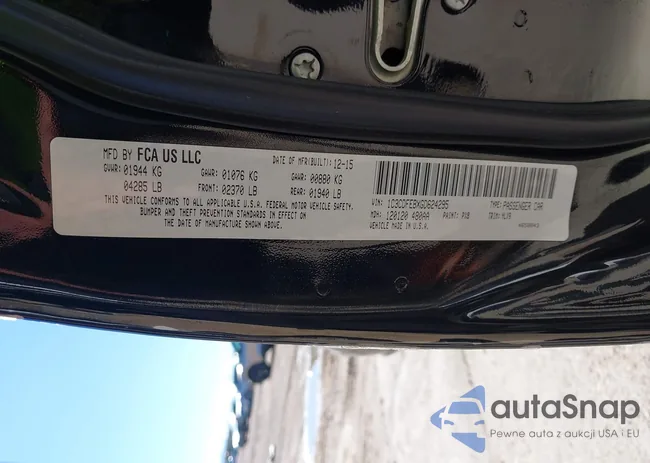 1C3CDFEBXGD624295: 44255012