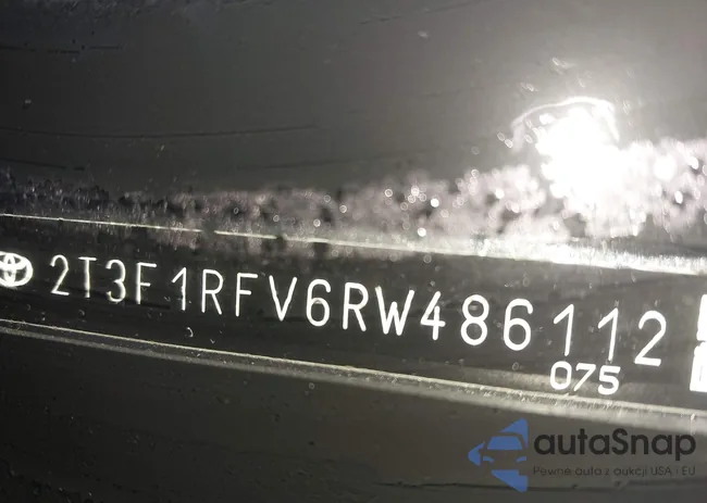 2T3F1RFV6RW486112: 44255111