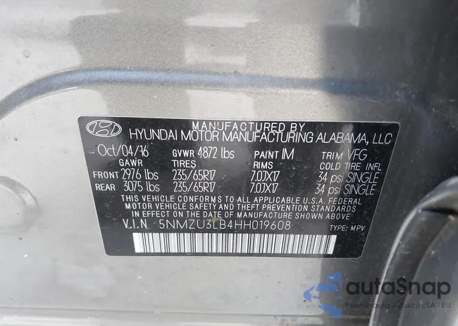 5NMZU3LB4HH019608: 44255178