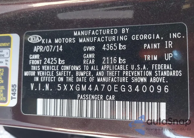 5XXGM4A70EG340096: 44256292