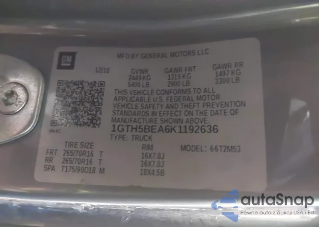 1GTH5BEA6K1192636: 44256431